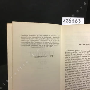 Les saisons de l'esprit. Edition originale.