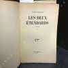 Les deux &eacute;tendards (2 volumes) . REBATET, Lucien