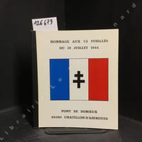 Hommage aux 52 fusillés du 19 juillet 1944