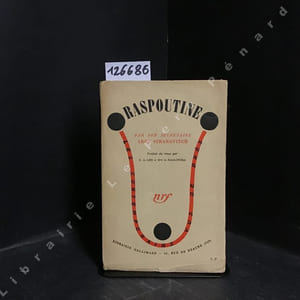 Raspoutine par son secrétaire Aron Simanovitch