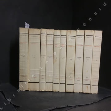 Port-Royal (10 volumes) . C.-A. SAINTE-BEUVE - Edition Documentaire établie par René-Louis DOYON & Charles MARCHESNE - Table analytiques et ...