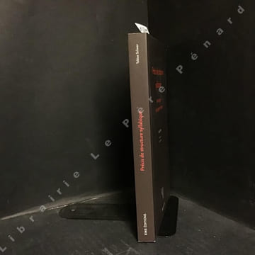 Précis de structure syllabique. Accompagné d'un apparat critique.. SCHEER, Tobias - ENCREVE, Pierre (Préface)