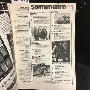 L'écran fantastique N° 33 : Spécial "Science-fiction" des années 80 - Les origines de "L'Empire contre-attaque !" - John Badham et la science-fiction - John Dykstra, spécialiste des effets spéciaux - Creepshow, entretien avec Tom Savini - Notre poster : Ténèbres