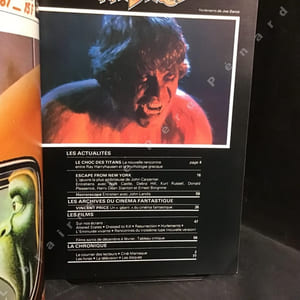 L'écran fantastique N° 17 : Ray Harryhausen, Le choc des titans - John Carpenter, Escape from New York. Entretiens avec Nick Castle, Debra Hill, Kurt Russel, Donald Pleasence, Harry Dean Stanton et Ernest Borgnine - Vincent Price, Une géant du cinéma fantastique