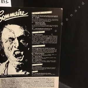 L'écran fantastique N° 39 - Avant-première : Paris Fantastique - La 4e dimension : Steven Spielberg - Dead Zone : David Cronenberg - Christine : John Carpenter