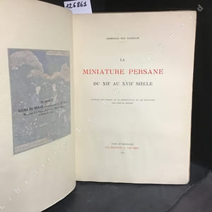 La miniature persane du XIIe au XVIIe siècle