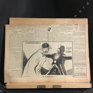 Je suis partout N° 552 : A travers Lyon dans les brumes de l'attentisme (Robert Brasillach) - Victor Boucher (Jean Anouilh) - Les coupables de la défaite tiennent un meeting antifasciste - Blum à l'action ! ...