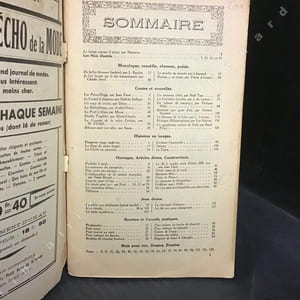Almanach de Lisette 1936 : Nouvelles - Monologues - Jeux - Modes - Ouvrages - Histoires amusantes - Recettes - Variétés