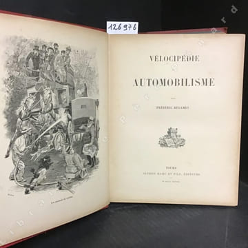 Vélocipédie et automobilisme. REGAMEY, Frédéric