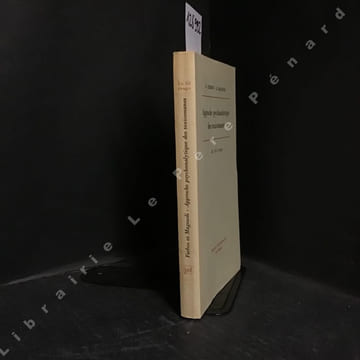 Approche psychanalytique des toxicomanes. FERBOS, C. - MAGOUDI, A. - Avec la collaboration de Pierre Aguttes, Martine Bartet, Antoine Guedeney, ...