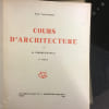 Cours d'architecture (2 volumes) . UMBDENSTOCK, Gustave - Ecole Polytechnique 