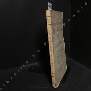 La nouvelle revue française Paul Valéry : Sémiramis - Julien Benda: Délice d'Eleuthère (II) - Franz Hellens : La petite flûte - Jean Prévost : Lettre sur les lyriques allemands - Ch.-A. Cingria : Hippolyte Hippocampe - Textes et documents : Dossiers d'évasion, publiés par Maurice Coriem - Chroniques : Perspectives de philosophie moderne, par B. Groethuysen... - Notes... - L'air du mois...