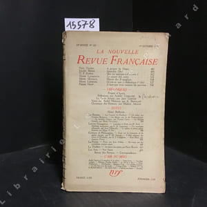 La Nouvelle Revue Française Paul Valéry : A propos de Degas - Julien Benda : Sporades (fin) - T. F. Powys : Que me manque-t-il encore? - Marie Laurencin : Le carnet des nuits - Henri Michaux : Moeurs des Emanglons - Henri Lefebvre : Qu'est-ce que la dialectique ? (fin) - Pierre Hamp : Il faut que vous naissiez de nouveau - Chroniques : La Porte fermée, par Jean Grenier... - Notes... - L'air du mois...