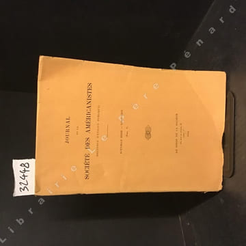 Journal de la Société des Américanistes de Paris : Decret reconnaissant la Société des Américanistes d'utilité publique - Membres de la Société des ...