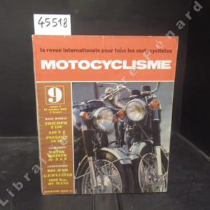 Motocyclisme N° 9 : Triumph T 150 - AJS Y 4 - Peugeot 50 SP - Technique : Votre moteur de A à Z - Compétition : Bol d'Or / G.P. d'Ulster / 1000 km. du Mans