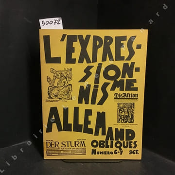 Obliques - L'Expressionnisme Allemand (Lionel Richard). Obliques - L'Expressionnisme Allemand