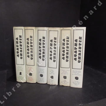 Oeuvres complètes. (15 volumes) Tome 1 : Le train de 16h50. Le couteau sur la nuque. Meurtre en Mésopotamie. Une poignée de seigle - Tome 2 : Le ...