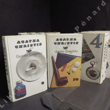 Oeuvres complètes. (15 volumes) Tome 1 : Le train de 16h50. Le couteau sur la nuque. Meurtre en Mésopotamie. Une poignée de seigle - Tome 2 : Le ...