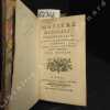 Matière Médicale, traduite du latin de M. J. F. R Cartheuser augmentée d'une introduction à la Matière Médicale - (2 volumes) . FRIEDRICH, Johann