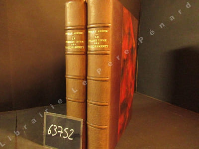 Le Premier Livre des Ragionamenti : La vie des nonnes - La vie des femmes mariées - La vie des courtisanes - Sonnets luxurieux. Le Second Livre des Ragionamenti : L'Education de la Pippa - Les roueries des hommes - La ruffianerie. (2 Volumes)