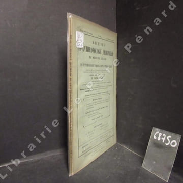 Archives d'Anthropologie Criminelle, de Médecine Légale et de Psychologie normale et pathologique N° 204 : Mémoires originaux : Les exécutions ...