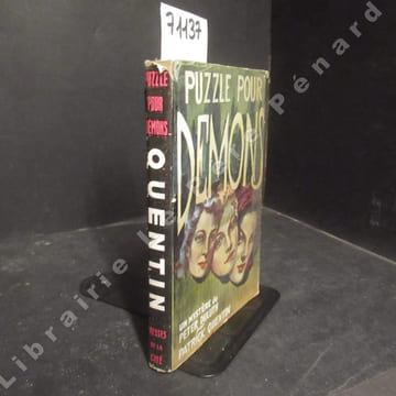Puzzle pour Démons. Un mystère de Peter Duluth par Patrick Quentin.. QUENTIN, Patrick, (Patrick et Jonathan Stagge).