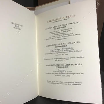 Tu leur diras - Edition Originale avec dix lithographies originales en couleurs de Maddly Bamy et trois cent cinquante photo inédites - Exemplaire ...