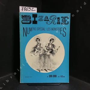 Bizarre N° XVII-XVIII : Les Monstres