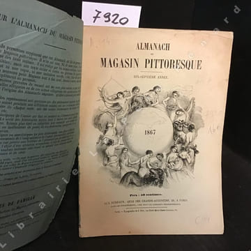 Almanach du Magasin Pittoresque - Dix-septième année. Almanach du Magasin Pittoresque