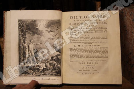 Dictionnaire Raisonné Universel d'Histoire Naturelle contenant l'Histoire de Animaux, des Végétaux et des Minéraux, et celle des Corps célestes, des ...