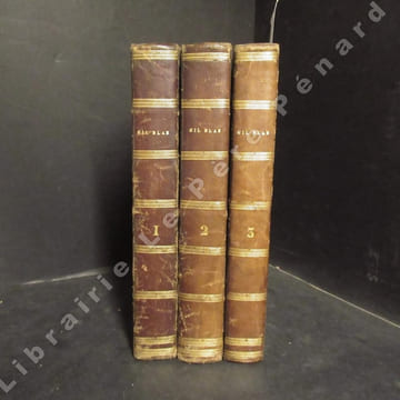 Histoire de Gil Blas de Santillane. Avec des notes historiques et littéraires par M. le Comte François de Neufchateau de l'Académie Française. Tomes ...