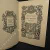 Les Amours. Tomes 1, 2 et 3. Texte intégral en trois volumes établis par A. Pauphilet d'après l'édition de 1584. . RONSARD, Pierre de - COURTOIS, P. ...