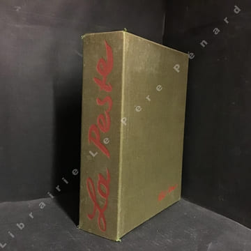 La Peste. Illustrations de Edy-Legrand. 2 volumes. CAMUS, Albert - Eddy LEGRAND (illustrations)