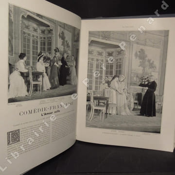 Le Théâtre : Année 1907 complète (2 volumes). Le Théâtre - Revue bimensuelle illustrée