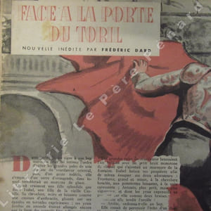 7 jours - Sept-Jours N° 70 : Comment vit Tokio en guerre - Une carte d'actualité en couleur : L'Inde - Nouvelle inédite de Frédéric Dard : Face à la porte du Toril (En dernière page) - ...