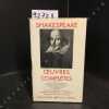 Oeuvres complètes Tome I - Poèmes - Théâtre - Comédies.. SHAKESPEARE - Avant-propos d'André Gide - Introduction générale et textes de présentation par ...