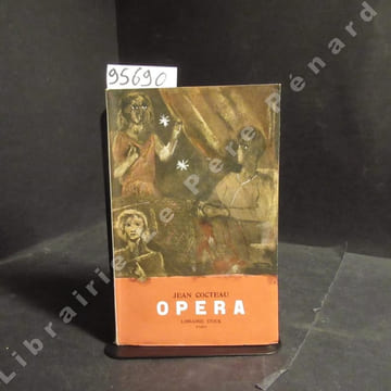 Opéra. Oeuvres poétiques 1925 - 1927. COCTEAU Jean - Christian Bérard (couverture de)