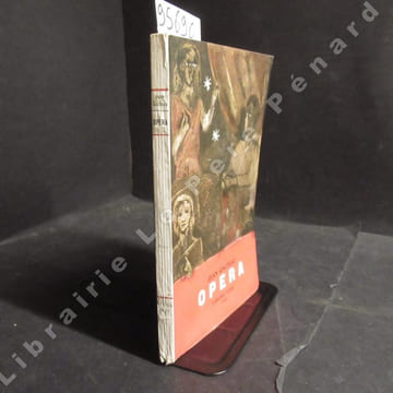 Opéra. Oeuvres poétiques 1925 - 1927. COCTEAU Jean - Christian Bérard (couverture de)