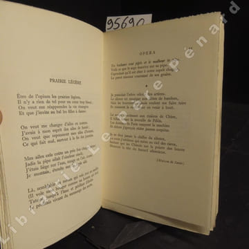 Opéra. Oeuvres poétiques 1925 - 1927. COCTEAU Jean - Christian Bérard (couverture de)
