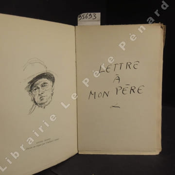 Le comédien, comédie inédite en un prologue et quatre actes précédée de Lettre à mon père. GUITRY Sacha