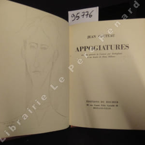 Appogiatures. Avec un portrait de l'auteur par Modigliani et un dessin de Hans Bellmer.