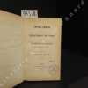 Conseil Général du Département du Rhône précédé du rapport de M. Le Sénateur chargé de l'administration du Rhône Session de 1864-1865. Conseil Général ...