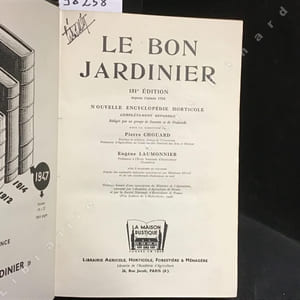 Le bon jardinier. Nouvelle encyclopédie horticole. 151ème édition depuis l'année 1755. 