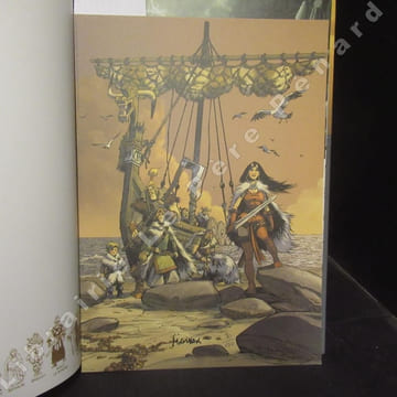 Aslak. Tome 1: L'oeil du monde. Tirage de tête.. HUB (scénario), WEYTENS Fred (scénario et dialogue), MICHALAK (dessin), DRAC (couleur)