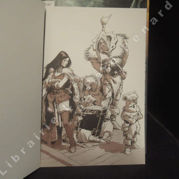 Aslak. Tome 1: L'oeil du monde. Tirage de tête.. HUB (scénario), WEYTENS Fred (scénario et dialogue), MICHALAK (dessin), DRAC (couleur)