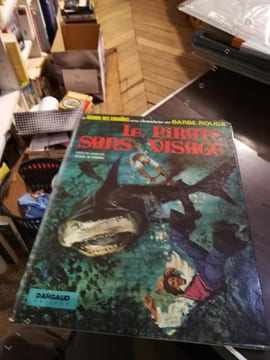 Une aventure de Barbe-Rouge: Le pirate sans visage. Edition originale. CHARLIER (texte de), HUBINON (dessins de)