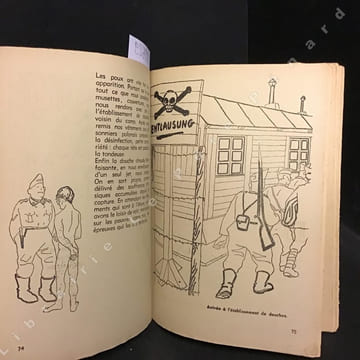 Journal dessiné d'un prisonnier de guerre, 1940-1941. DE ROUX, Antoine