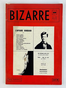 Bizarre N°23. L'affaire Rimbaud