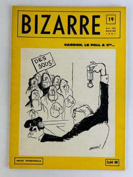 Bizarre. N°19 Cardon, Le Foll &Cie. 2 ème trimestre 1961. Collectif.