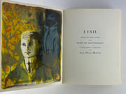 Théâtre de Henry de Montherlant. En 5 volumes (sur vélin d'Arches, avec suite). I La reine morte -  Malatesta - Pasiphaé. II L'exil - Brocéliande - Don Juan. III Fils de personne - Demain il fera jour - Celles qu'on prend dans ses bras - Un incompris. IV Le maître de Santiago - La ville dont le prince est un enfant - Port-Royal. V Le Cardinal d'Espagne - La guerre civile. par Henri de Montherlant - Lithographies originales de Paul Aizpiri, Jean-Denis Malclès, Arbas, Noé Canjura, Chapelain-Midy.  - Image 6